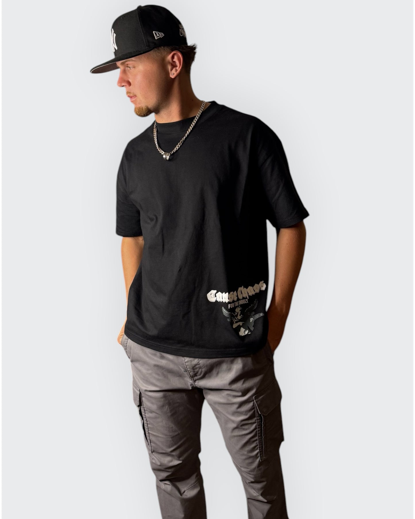 AIM FOR CHAOS TEE