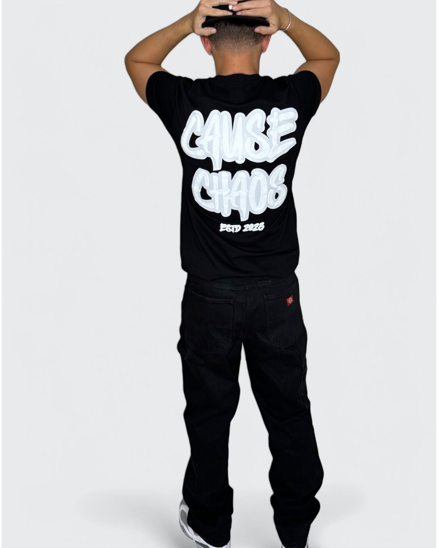 CHAOS REIGNS PUFF TEE
