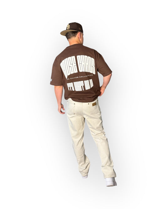 IT’S WHAT WE DO! BROWN PUFF TEE